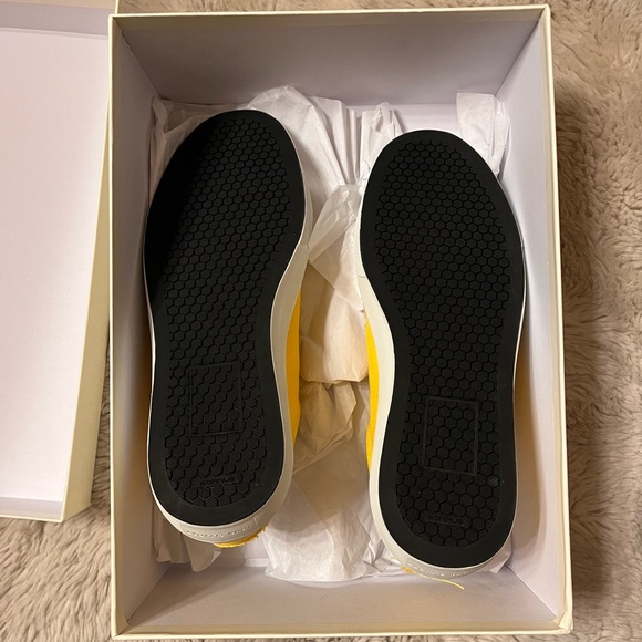 NWT $645 John ElliottMen's Yellow Sneakers size 42 - Picture 8 of 13